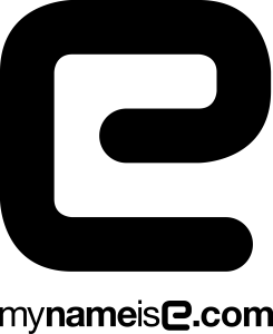 My Name is E logo